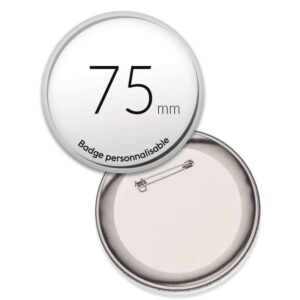Badge Diamètre 75 mm